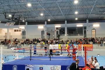El boxeo volvió a Telde con una velada en el Pabellón Juan Carlos Hernández (Foto TA)